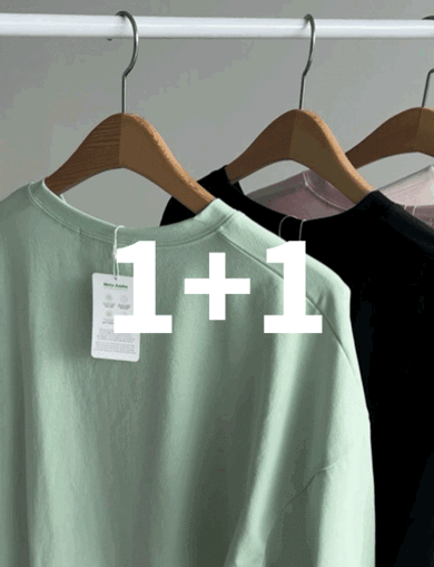 1+1(추가할인) 환경친화 기능성 트임 포켓 반팔 티셔츠